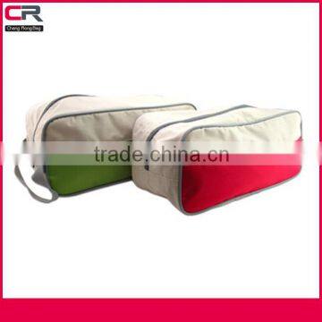 Fashion Basic Ribstop travel Shoe Pouch ,portable zippered shoe case                        
                                                Quality Choice