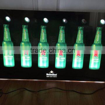 LED display, bottle display, Bottle display