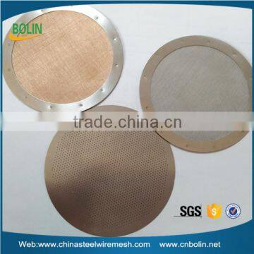 Stainless Steel Washable Reusable Disc Premium Filter for AeroPress Coffee Makers photo-4