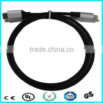 1m Rose Golden Nylon Braided 10gbps USB-C to USB-C Cable photo-3