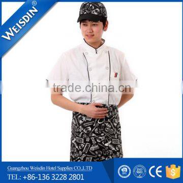 Custom polyester cotton restaurant cook trousers japanese style chef uniform
