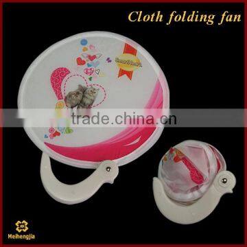 Wholesale Cheap Economic Gift Folding Fan With Handle photo-2