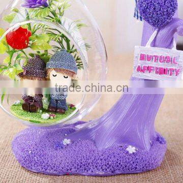 Customized Refined Chinese Tea Gift Garden Fairy Statues Gift Basket Wicker Baskets , Gift Certificates photo-6