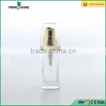 30ml cosmetic glass lotion bottles frosted glass lotion bottle for skin care with Plastic cap