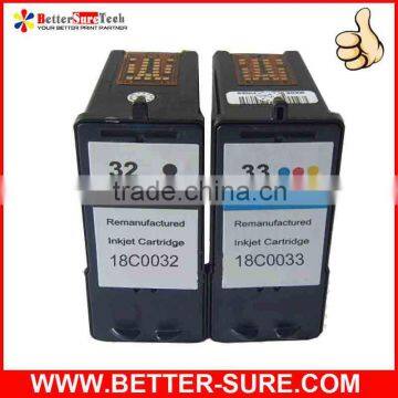 Lexmark 32 Lexmark 33 Remanufactured Lexmark Ink Cartridge for Lexmark 32 Lexmark 33 (Super Quality) photo-1