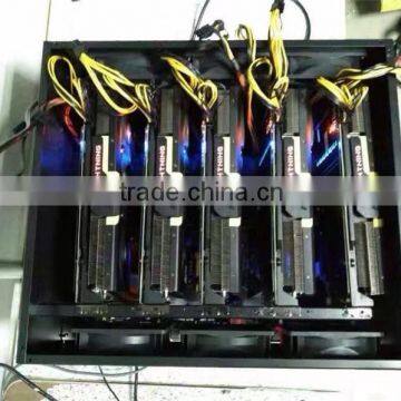 2016 ethereum miner 150M with 280 graphic cards 150M miner with power supply