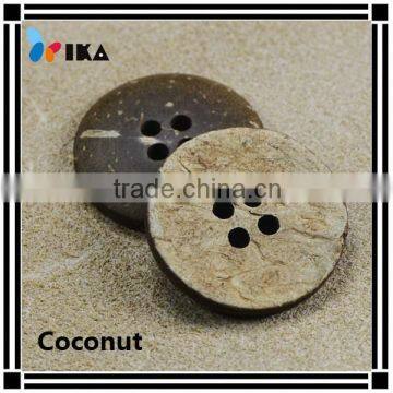 Natural four holes coconut shell buttons for garment