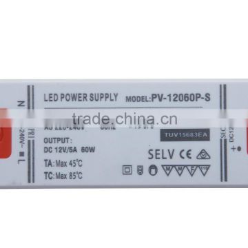 Wholesale Power Supply 12V Led Driver 60W High Efficiency power supply with Constant Voltage Output