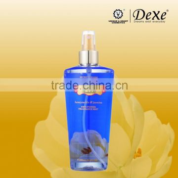 Dexe 250ml deodorant/ body spray OEM for men and women