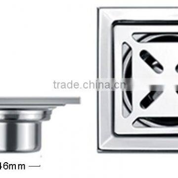 Cast iron china concrete sanitary square stainless steel shower floor grate drain