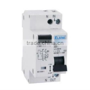 EBNL6 magnetic RCD/MCB circuit breaker combined device