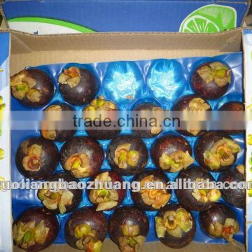 fruit packing cushion/nested tray for mangosteen