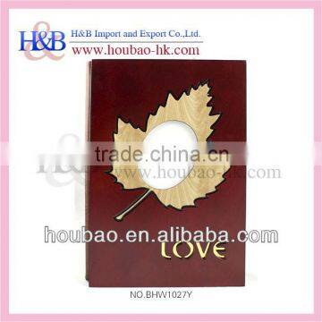 Wholesale fashion style wedding wooden photo album