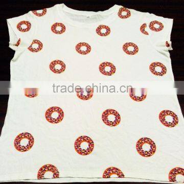 100% ORGANIC COTTON MENS T-SHIRT WITH AOP PRINT