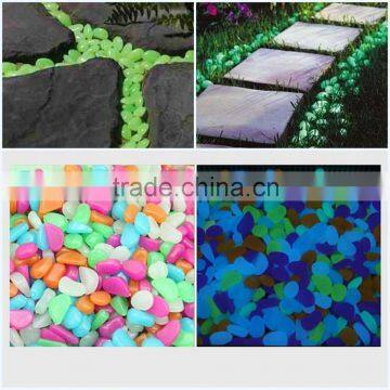 China YIWU 2016 New Luminous Pebbles Glow Stone For Sale