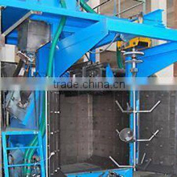 Spinner Hanger Type Metal Cleaning Wheelabrator Machine