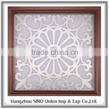 Popular Delicate Customize Residential Decorative Material Acoustic Aluminum Metal Waterproof Ceiling Board photo-3