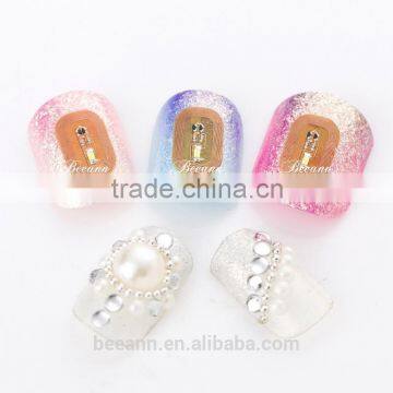 2015 new products Japan nail art,cool NFC nail flash sticker