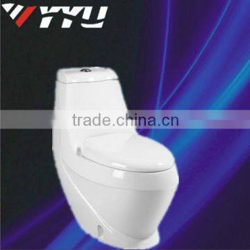 sanitary ware bathroom wc toilet bowl ceramic washdown s trap one piece toiletwith bidet white toielt chinaY8008