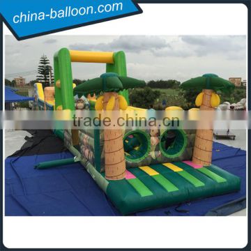 25m long inflatable fun park / forest theme giant inflatable interactive game                        
                                                                                Supplier's Choice