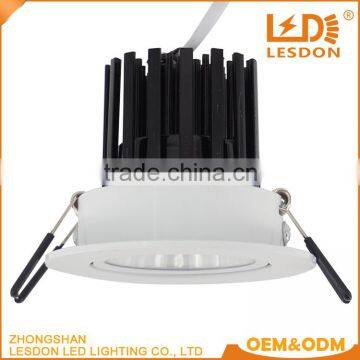 High Quality Commercial Lighting Aluminum 5w 12w 20w 25w Cob Led Ceiling Recessed Down Light photo-4