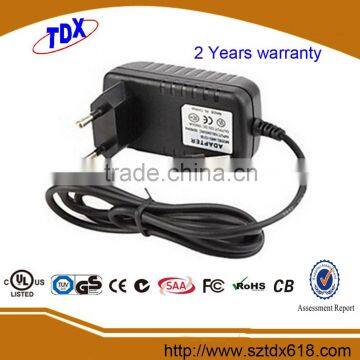 Europe Plug Adapter 12V 1.5A Power Supply
