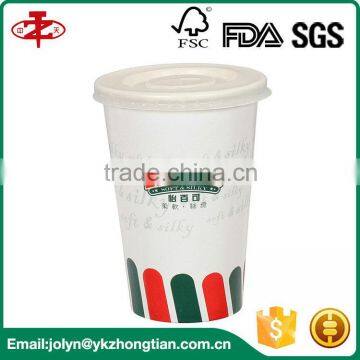 Custom Logo Safety Healthy Cold Drink PLA Coated Paper For Cup