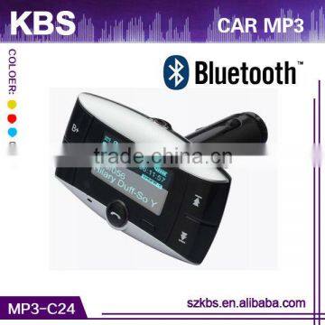 Hot Sale With Automaticly Playing Function Bluetooth Car Mp3 Fm Modulator