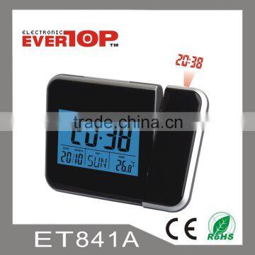 2016 DECORATIVE PROJECTION ALARM CLOCK ET841A