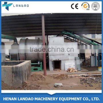 2016 New type energy efficient wood sawdust rotary drum dryer