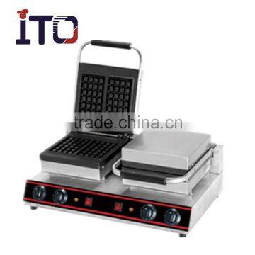 WB2S 2 Plate Waffle Baker Electric Square Waffle Iron