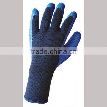 7 G TERRY KNIT LINER LATEX COATED WINTER ROUGH FINISH WORK GLOVE