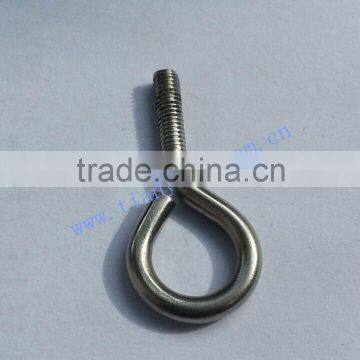 custom ss stainless steel eye bolt