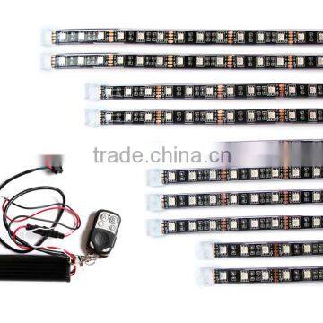 new product rgbw motorcycle led strip light kit neon glow strip with Remote Controller made in china