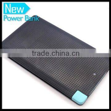 New Products Ultra Thin Portable Power Bank 4000mah Real Capacity