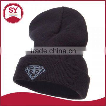 100% Acrylic Material and Common Fabric Feature 100 acrylic beanies wholesale