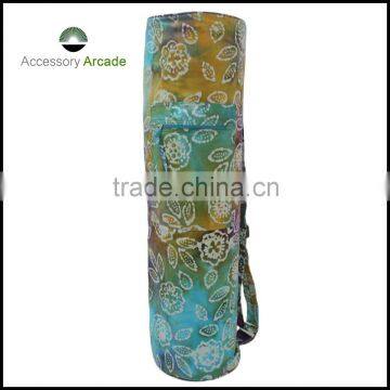 Available Yoga Mat Bag Batik Print, Private Label,Yoga Bag
