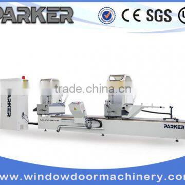 PVC profile CNC Control Double Mitre Cutting Saw/multi blade cutting saw machines for pvc/upvc window door frame cutting machine