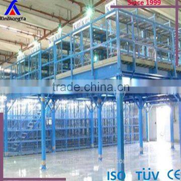 steel mezzanine racking floor system