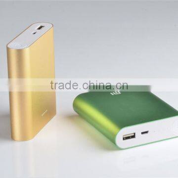 Colorful Original Xiaomi Portable Power Bank 10400mah for Universal Phone