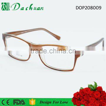 Classic Japan design CP injection fake acetate man medium optical frames