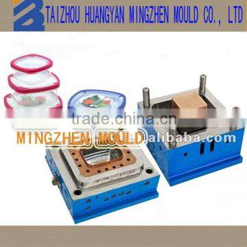 china huangyan plastic oblong food storage mold manufacturer