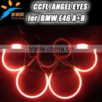 China Manufacturer New Product Red CCFL Angel Eyes, Car Lamp for BMW E46 A+B