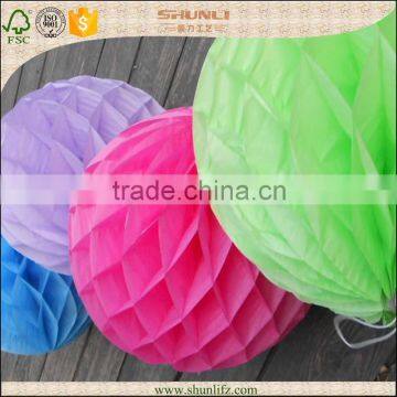 8" 20CM Tissue Paper Honeycomb Balls Paper Lanterns Table Centrepiece