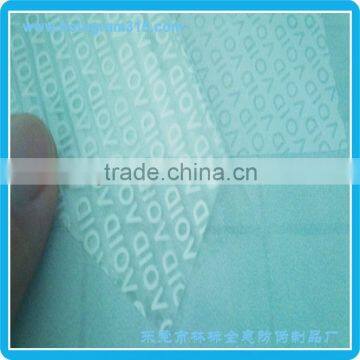 transparent security seals, tamper proof transparent security sticker,tamper proof clear security sticker