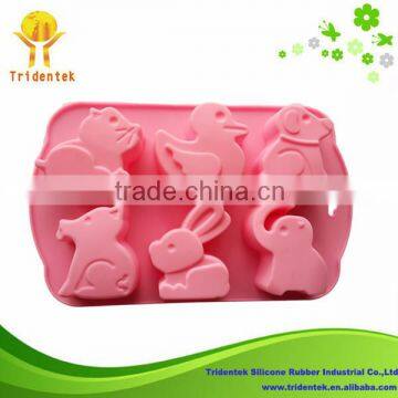 New Products Non-stick Cookware Kitchen Tools Cute Animal Silicone Mold