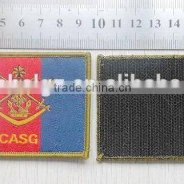 Customized branded woven badges