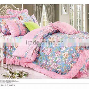 100% Cotton Super Soft Bedding Set Narrow Width Small Flower Design photo-1