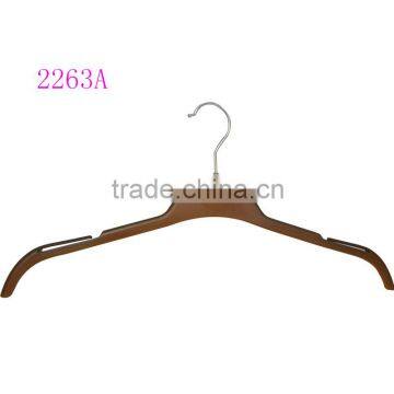 China Popular Qualitied ABS Thin Plastic Wedding Dress Hanger