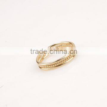 Simple Swirl Marks Finger Ring Without Stone photo-4